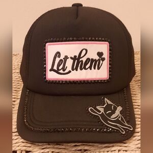 One-of-a-kind Customized Snap-back Trucker Hat